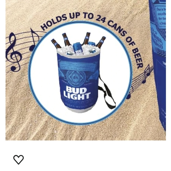 New Bud light can cooler backpack Bluetooth speaker adjustable straps ice beer - Picture 4 of 6